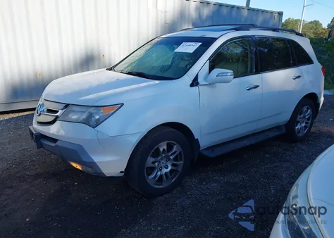 2008 Acura Mdx Technology Package z USA, uszkodzony, nr VIN 2HNYD28358H532797